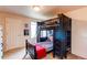 Bedroom with a unique bunk bed, providing a functional and stylish space at 4730 Copeland Cir # 204, Highlands Ranch, CO 80126