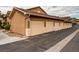 Convenient row of attached garages with assigned parking and easy access to residences at 4730 Copeland Cir # 204, Highlands Ranch, CO 80126