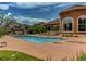 Community pool with lounge chairs and well-maintained landscaping; great for relaxation at 4730 Copeland Cir # 204, Highlands Ranch, CO 80126
