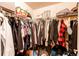 Walk-in closet with wire shelving and ample storage for clothes and accessories at 4730 Copeland Cir # 204, Highlands Ranch, CO 80126