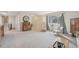 Spacious living room with classic furniture, soft carpet and plenty of natural light at 4152 S Vrain St, Denver, CO 80236