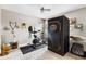 Bright exercise room featuring an exercise bike, sauna, and a serene atmosphere at 14110 Pastel Ln, Parker, CO 80134