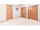 Basement with carpet and closets at 19249 E Progress Ave, Centennial, CO 80015