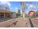 Backyard with deck, shed and covered patio at 5432 E Bails Dr, Denver, CO 80222