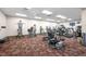 Well-equipped fitness center with a variety of machines, offering residents a convenient workout space at 13890 E Marina Dr # 304, Aurora, CO 80014