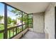 Enclosed patio providing beautiful views, ideal for relaxation and enjoying the scenery at 13890 E Marina Dr # 304, Aurora, CO 80014