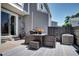 Back patio with outdoor furniture, perfect for relaxing or entertaining at 19804 Summerset Ln, Parker, CO 80138