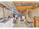 Unfinished basement with laundry area, open ceiling and concrete walls; plenty of potential at 19804 Summerset Ln, Parker, CO 80138