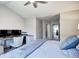 Main bedroom with workspace and ensuite bathroom at 19804 Summerset Ln, Parker, CO 80138