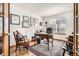 Functional home office with hardwood floors, traditional desk, and ample natural light at 237 Cherry St, Castle Rock, CO 80104