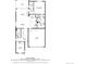 Floor plan depicting the first floor of the home at 195 Silver Rock Trl, Castle Rock, CO 80104
