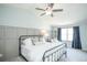 Serene bedroom with vaulted ceiling and decorative wall, creating a peaceful retreat at 1288 Gambel Oaks Dr, Elizabeth, CO 80107