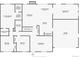 Downstairs floor plan features a kitchen, breakfast nook, primary bedroom, and Gathering room at 1288 Gambel Oaks Dr, Elizabeth, CO 80107