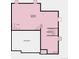 Basement layout showcasing unfinished area with future plumbing options and an unexcavated space at 1667 Fox Trotter Pt, Castle Rock, CO 80104