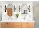 Stunning dual vanity bathroom with designer lighting and mirrors for elevated style at 2170 Vine Ave, Boulder, CO 80304