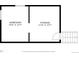 Floor plan of the basement area showing workshop and storage spaces at 329 2Nd St, Frederick, CO 80530