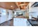 Charming kitchen showcases butcher block countertops and ample storage space at 329 2Nd St, Frederick, CO 80530