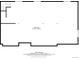Floor plan showing the dimensions of the unfinished basement, providing ample space for storage or future development at 1970 Garland St, Lakewood, CO 80215