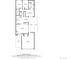 Detailed floor plan showcasing the layout of the home with room dimensions at 7192 S Vine E Cir, Centennial, CO 80122