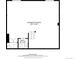 Detailed floor plan showcasing the recreation room and compact bath area at 7192 S Vine E Cir, Centennial, CO 80122