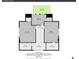 Detailed floorplan showcasing the layout of the upper level of the house at 7011 Grandview Ave, Arvada, CO 80002