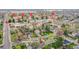 Aerial view of the neighborhood, highlighting the proximity to the Denver School of the Arts at 1935 Oneida St, Denver, CO 80220