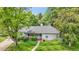 Charming single-story home surrounded by lush landscaping and a well-manicured front yard at 1935 Oneida St, Denver, CO 80220