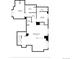 Floor plan displaying the basement's layout with recreation and rooms at 1544 S Elizabeth St, Denver, CO 80210