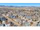 Scenic aerial view showcasing a residential area, highlighting a home's location within the community at 4315 Bella Vista Dr, Longmont, CO 80503