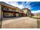 Spacious backyard with concrete patio, perfect for hosting gatherings and enjoying outdoor living at 6936 S Chapparal W Cir, Centennial, CO 80016