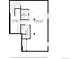 Basement plan view includes laundry, utility and recreational rooms; floorplan providing practical layout at 2742 S Xanadu Way, Aurora, CO 80014
