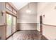 Open concept living area featuring hardwood floors and neutral paint scheme at 5421 S Vivian St, Littleton, CO 80127