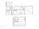Detailed floor plan showcasing the layout of the home's two floors, including room dimensions and features at 5857 S Logan Ct, Centennial, CO 80121