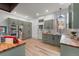 Charming kitchen features wood countertops, stainless steel appliances, and ample storage at 2318 Arapahoe St, Denver, CO 80205