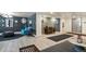 Stylish lobby with modern decor, comfortable seating, and well-lit with decorative lighting at 800 N Washington St # 307, Denver, CO 80203