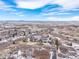 Modern home with circular roofline nestled on a hillside with scenic views at 1175 Ridge Oaks Dr, Castle Rock, CO 80104