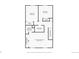 Second floor plan with primary bedroom, bathroom, and closets; additional bedrooms included at 6914 E Briarwood Dr, Centennial, CO 80112