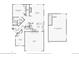 Floor plan showing the layout of the home with dimensions at 10231 Spotted Owl Ave, Highlands Ranch, CO 80129