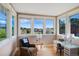 Bright office space with large windows offering scenic views of the neighborhood and natural light at 9 Amaranth Dr, Littleton, CO 80127