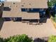 Aerial view showcasing the home's backyard with deck and yard at 3238 W 11Th Avenue Pl, Broomfield, CO 80020