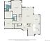 Detailed floorplan showcasing the layout of the property, including the kitchen, living room, bedrooms, and bathrooms at 21064 Woodside Ln, Parker, CO 80138