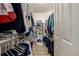 Walk-in closet with ample storage space and shelving units at 13263 Niwot Trl, Broomfield, CO 80020