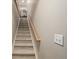 Carpeted staircase leading to the upper level at 13263 Niwot Trl, Broomfield, CO 80020