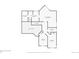 Second floor plan with primary bedroom and closets at 6858 Johnson St, Arvada, CO 80004