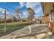 View of backyard, patio, and fence line at 2675 N Saint Paul St, Denver, CO 80205