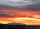 Spectacular sunset over the mountains at 22962 Briar Leaf Ave, Parker, CO 80138