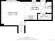 Floor plan showcasing the layout of the dining area, kitchen, bath, and laundry at 1000 Zang St, Golden, CO 80401
