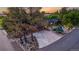 Beautiful single-Gathering home with well maintained landscaping and a curved driveway leading to an attached garage at 19 Rock Ln, Castle Rock, CO 80104