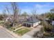Aerial view showcases the home's location and surrounding neighborhood at 5612 Ammons St, Arvada, CO 80002