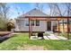 Relaxing backyard features a pergola and outdoor seating area at 5612 Ammons St, Arvada, CO 80002